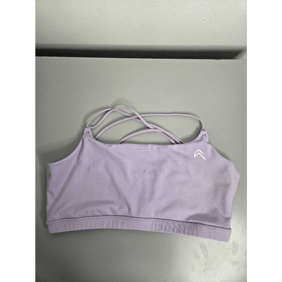 Oner Active Everyday Crossover Bralette – Wisteria Purple, Size XXL (Padding Rem - Picture 1 of 7
